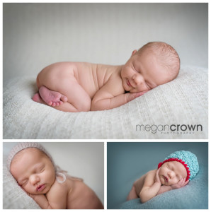Minneapolis Studio Newborn Photography by Megan Crown